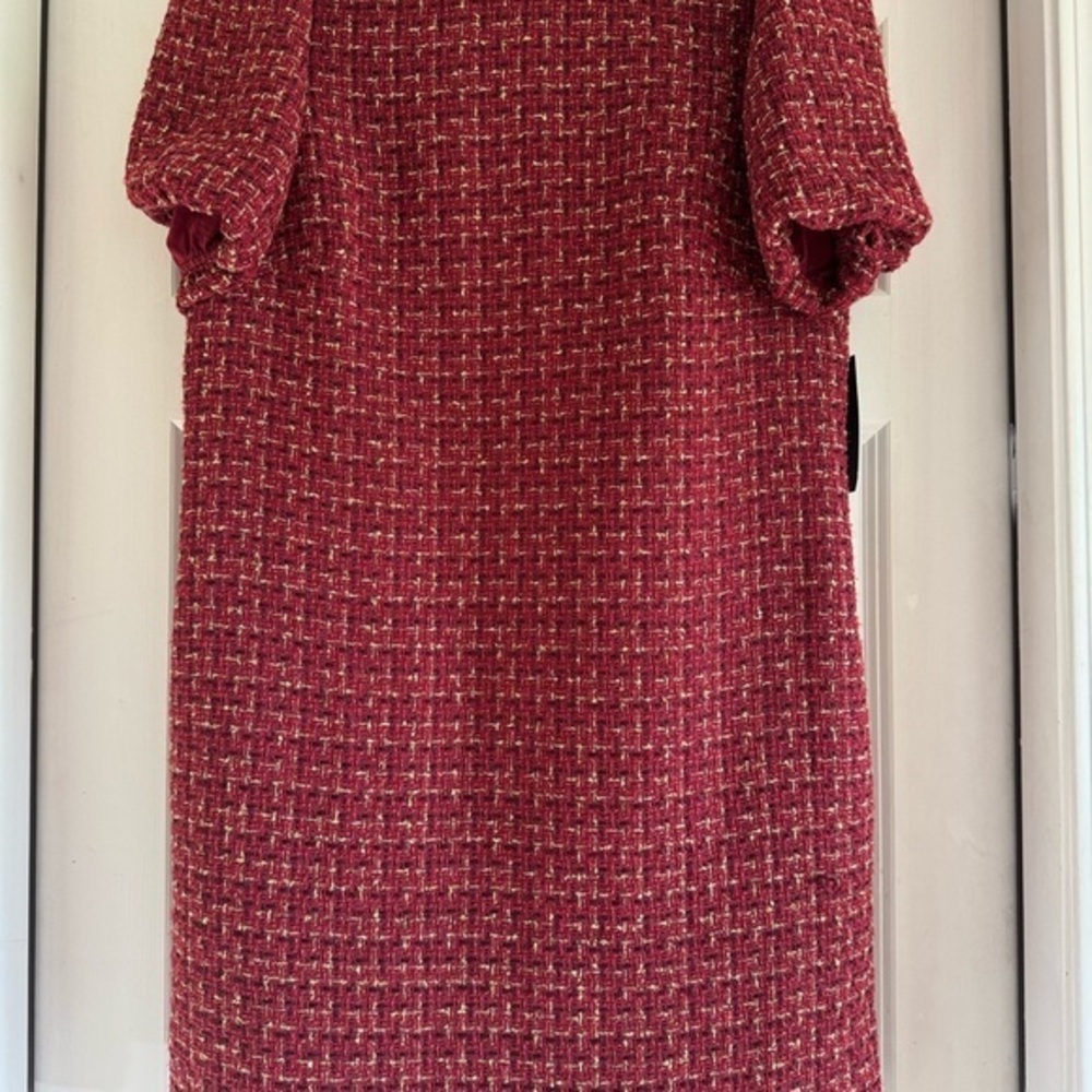 NWT - Jessica Howard - Embellished Tweed Dress - 16